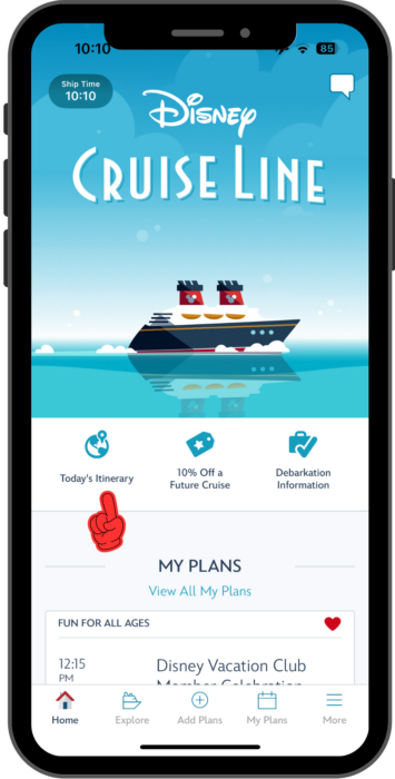 disney cruise app not working