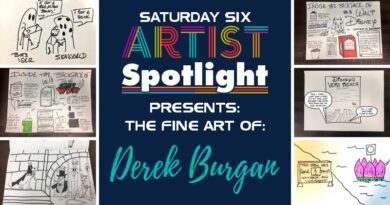 SATURDAY SIX Artist Spotlight: The Theme Park Artwork of Derek Burgan