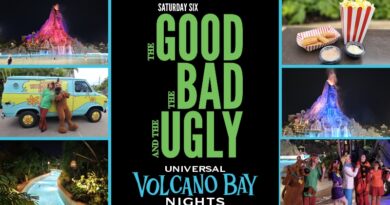 SATURDAY SIX Presents: The Good, The Bad, & The Ugly of Universal’s VOLCANO BAY NIGHTS SATURDAY SIX Presents: The Good, The Bad, & The Ugly of Universal’s VOLCANO BAY NIGHTS