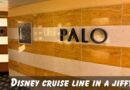 Disney Cruise Line in a Jiffy: What is Palo?