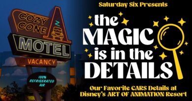 SATURDAY SIX: Our Favorite CARS Details at Disney’s ART OF ANIMATION Resort