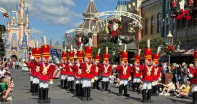 Schedule of Christmas Entertainment in the Magic Kingdom
