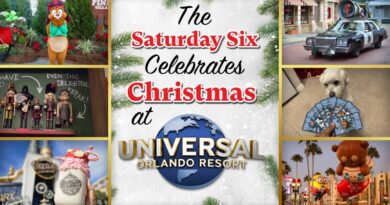 The SATURDAY SIX Celebrates CHRISTMAS at the Universal Orlando Resort
