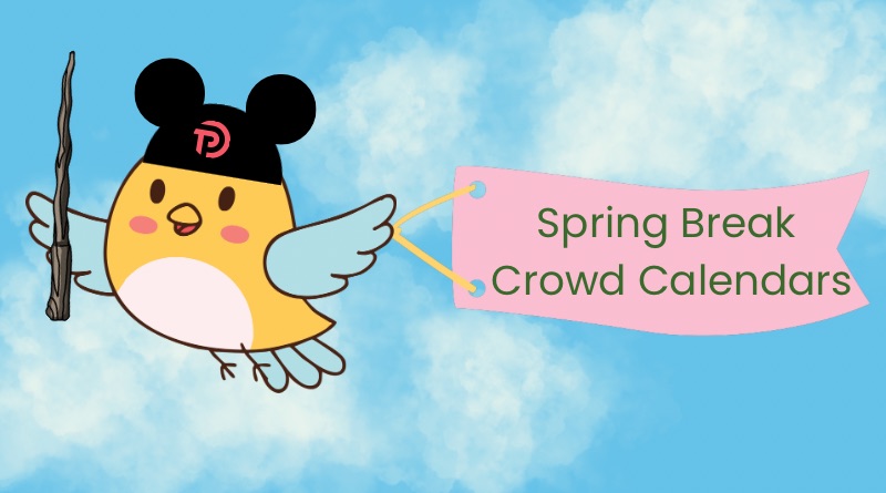 2026 Spring Break Crowd Calendar