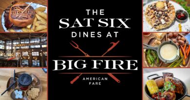 The SATURDAY SIX Dines at Bigfire American Fare in Universal Citywalk