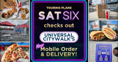 The SATURDAY SIX Looks at Universal Citywalk’s New Mobile Order and DELIVERY!