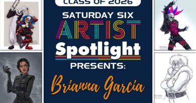 SATURDAY SIX Artist Spotlight: The Theme Park Artwork of Brianna Garcia