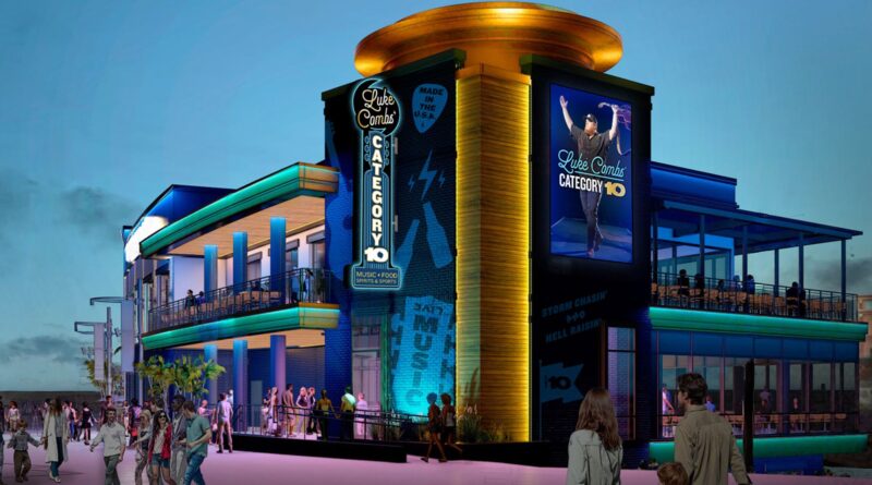 Luke Combs’ Category 10 Entertainment Venue Coming to Universal Orlando