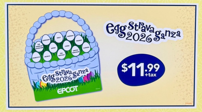 EPCOT’s 2026 Egg-Stravaganza! EPCOT’s 2026 Egg-Stravaganza!