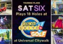 The SATURDAY SIX Plays 18 Holes at HOLLYWOOD DRIVE-IN Golf at Universal Citywalk