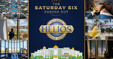 The SATURDAY SIX Checks Into Universal’s HELIOS GRAND HOTEL