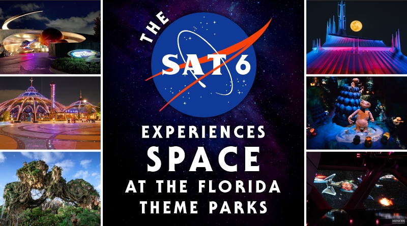 The SATURDAY SIX experiences SPACE at the Florida Theme Parks The SATURDAY SIX experiences SPACE at the Florida Theme Parks