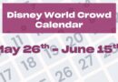 Crowd Calendar Updates for New & Reopening Attractions