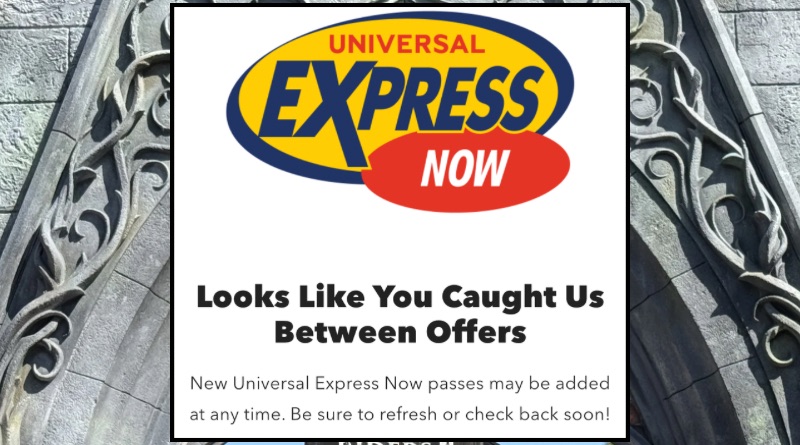 Express Pass (Not) Now