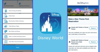 My Disney Experience App Update for Park Reservations