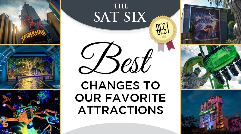 SATURDAY SIX: Looking Back at Our Favorite Attraction Updates