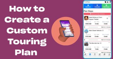 Step-By-Step: How to Create a Custom Touring Plan