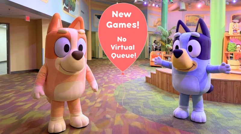 EIGHT New Games & No More Virtual Queue at Bluey’s Wild World EIGHT New Games & No More Virtual Queue at Bluey’s Wild World