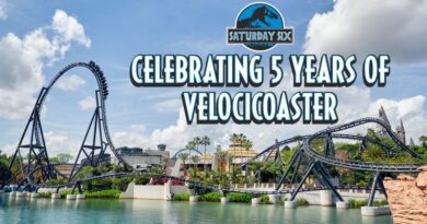 SATURDAY SIX: Celebrating 5 Years of Universal’s VELOCICOASTER SATURDAY SIX: Celebrating 5 Years of Universal’s VELOCICOASTER