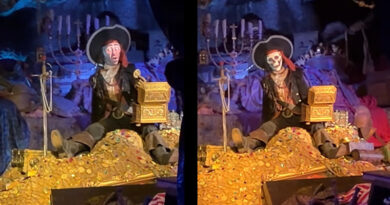 Video: New Transforming Pirate in Disneyland’s Pirates of the Caribbean