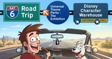 SATURDAY SIX Road Trip: Universal Theme Parks – The Exhibition and Disney Outlet Store!