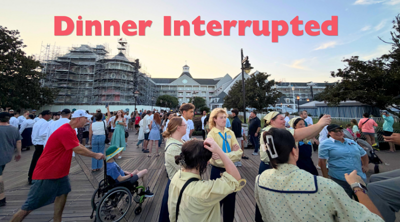 What Happens When You Are Evacuated From A Disney World Restaurant?