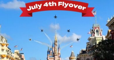 New Video! July 4th Air Force Reserve Disney World Flyover