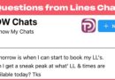 Questions From Lines Chat: Lightning Lane Preview Questions From Lines Chat: Lightning Lane Preview