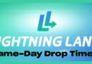 Same-Day Lightning Lane Drop Times Same-Day Lightning Lane Drop Times