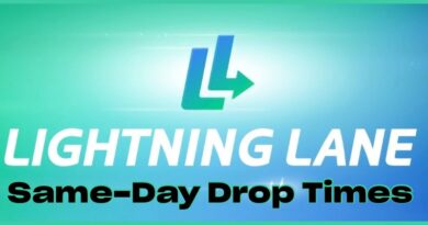 Same-Day Lightning Lane Drop Times