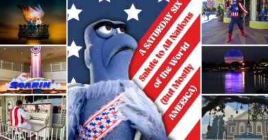 A SATURDAY SIX Salute to All Nations of the World (but Mostly AMERICA)