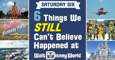 SATURDAY SIX: 6 Things We STILL Can’t Believe Happened at Walt Disney World!