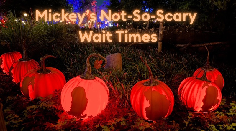 Wait Times During the First Mickey’s Not-So-Scary Wait Times During the First Mickey’s Not-So-Scary