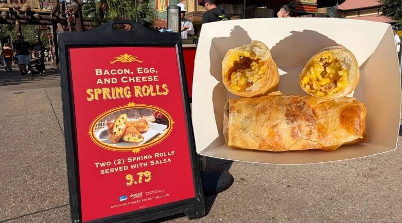 Magic Kingdom Spring Roll Cart Adds Breakfast & Increases Prices Magic Kingdom Spring Roll Cart Adds Breakfast & Increases Prices
