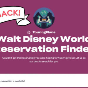 Reservation Finder: We're Back